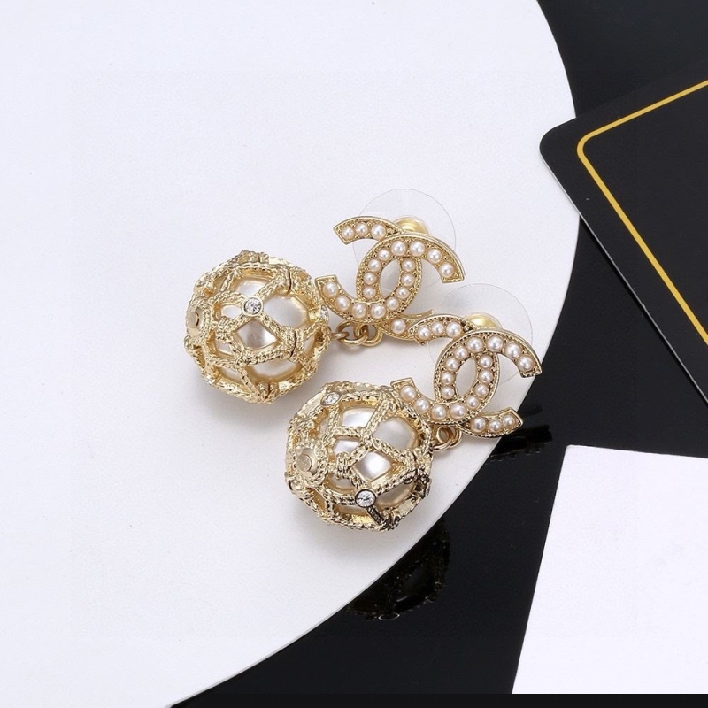 Ch*el earrings